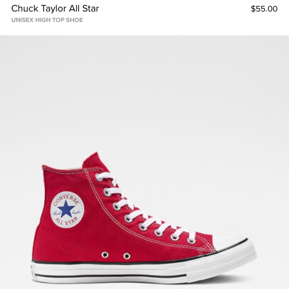 SOLD‼️‼️ Converse Hightops - Picture 8 of 8